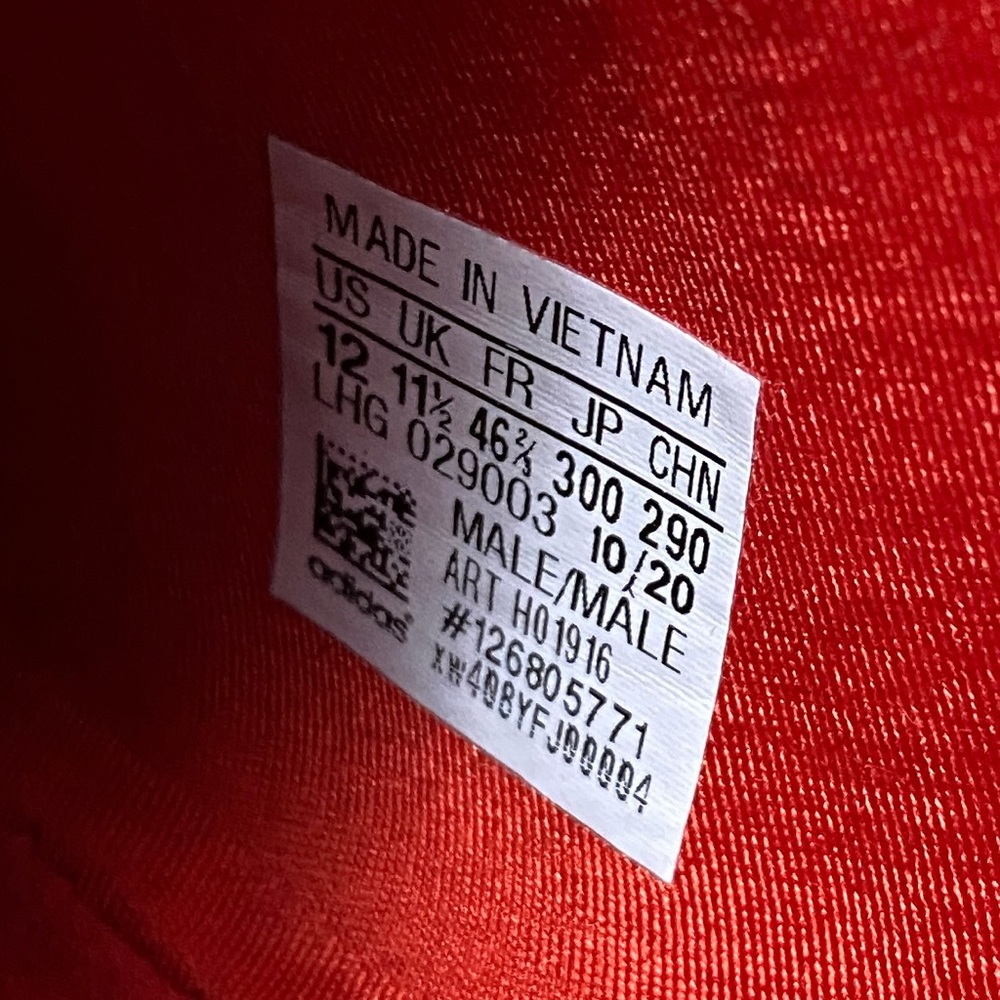 Adidas NMD_R1 “Scarlet” Sneakers Scarlet Cloud White Core Black - Picture 10 of 10